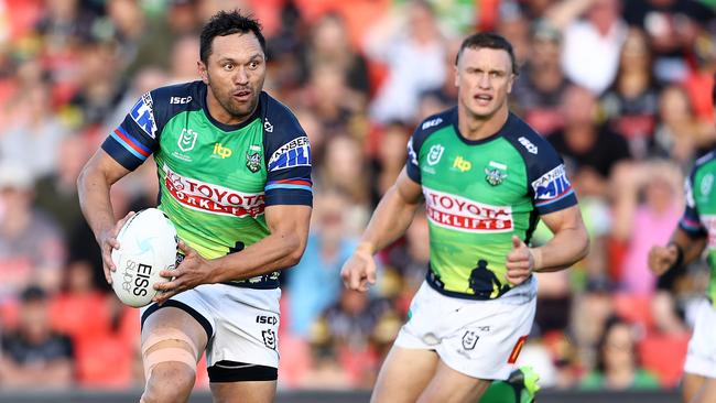 The Raiders' ANZAC jersey last year. (Photo by Matt Blyth/Getty Images)