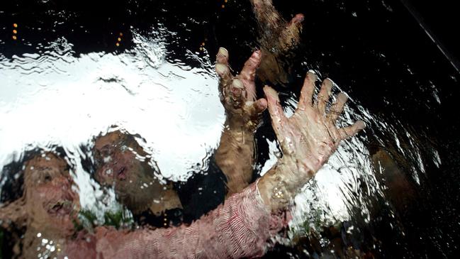 It’s near impossible to resist running your hands through the NGV waterfall, regardless of your age.