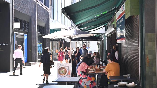 The Mr Viet eatery in Rundle Mall, where the operators are facing legal action from the Fair Work Ombudsman. Picture: Keryn Stevens