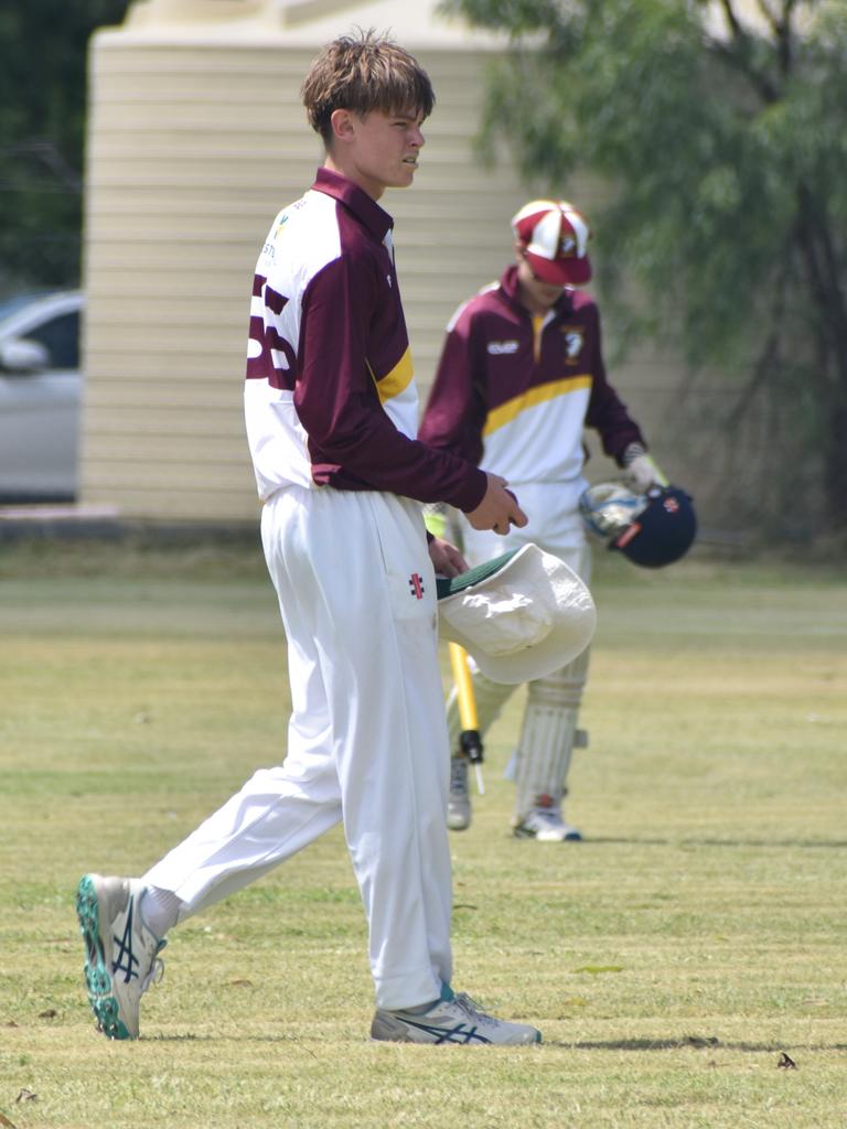 Central Queensland Intercity Cricket, under-16, Central Highland Hawks versus Rockhampton, Rockhampton Cricket Grounds, on February 22, 2025.