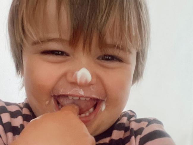 Atlas - Cheeky games while eating. <b><a href="https://www.dailytelegraph.com.au/newslocal/blacktown-advocate/vote-help-us-find-the-cheekiest-toddler-in-nsw/news-story/9ae7eb32bd93be85a472b448d0c19dda">VOTE HERE </a></b>