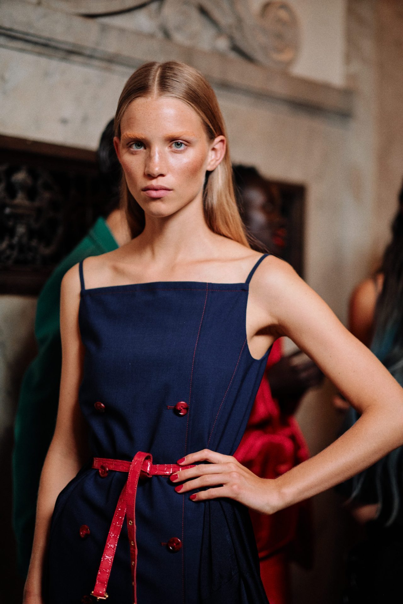 Donna Karan Spring/Summer 2015. Саша Лусс.