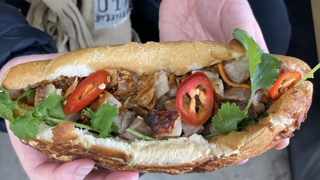 Banh mi from Pot au Pho, Mornington.