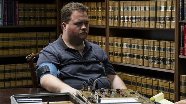 Paul Walter Hauser in a scene from Richard Jewell.