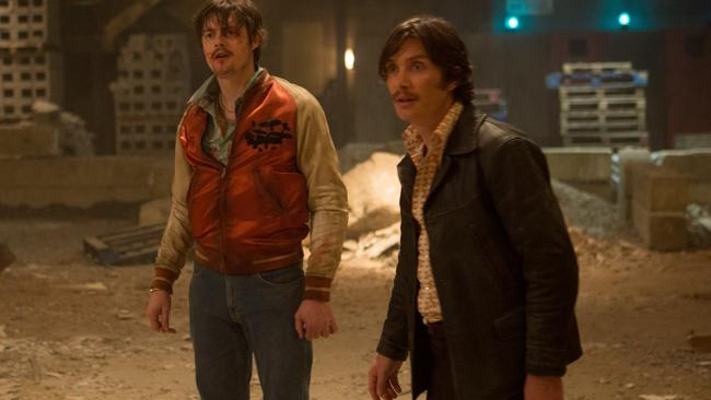 Sam Riley and Cillian Murphy in Free Fire.