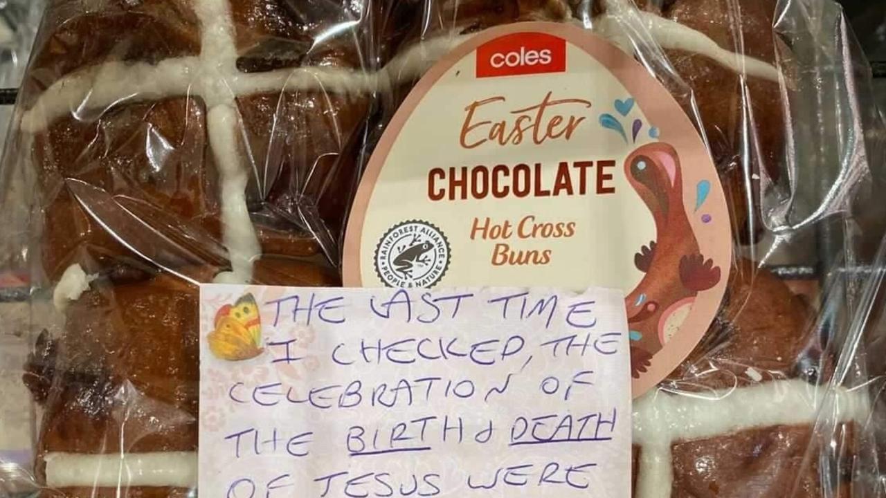 Furious note found on Coles buns