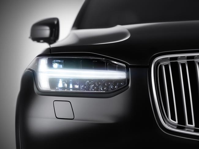 All knowing ... the new Volvo XC90 is able to automatically stop, go and gently turn the steering wheel - without any input from the driver - using a hi-tech radar and camera system.