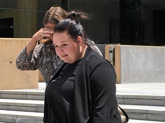 Shayde Robeck pleaded guilty on February 6, 2018 to stealing as a clerk from her Ipswich employer. Picture: Ross Irby