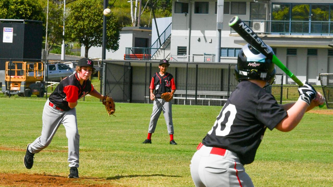 North's Baseball Club number 52 pitching to launch the 75th season for the established Lismore club is Joe Price. Picture: Cath Piltz