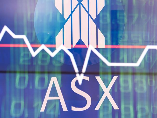 SYDNEY, AUSTRALIA - NewsWire Photos November 23, 2021: A multiple exposure photo showing Information boards at the Australian Securities Exchange, Sydney. Picture: NCA NewsWire / James Gourley