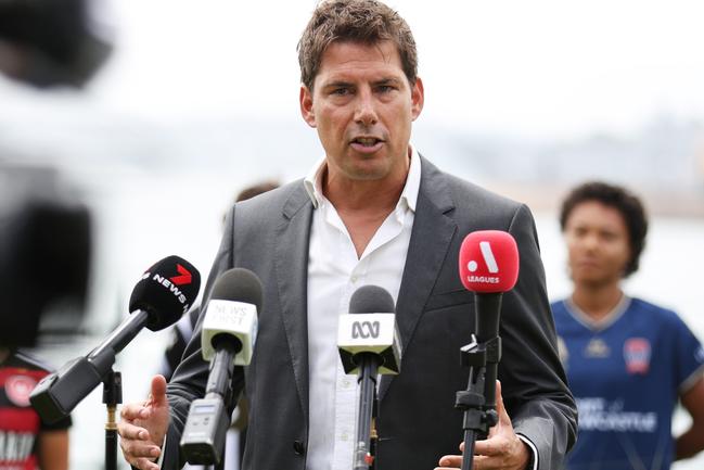 A-League Commissioner Nick Garcia says the new sponsorship is an exciting step. Picture: Matt King/Getty Images for APL