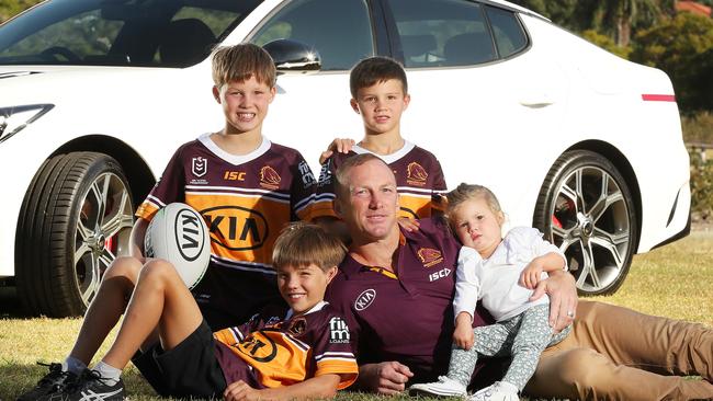 Darren Lockyer fully supports a second Brisbane team but only if the financials add up. Picture: Liam Kidston