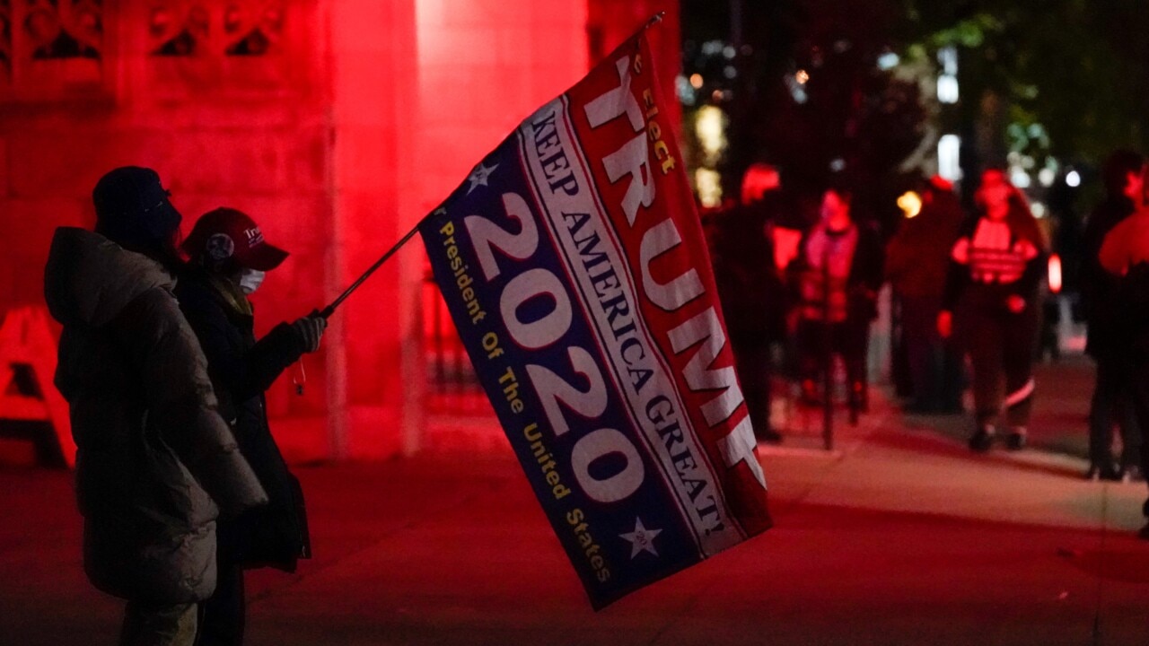 Trump fans descend on Washington to demonstrate against election fraud | The Chronicle