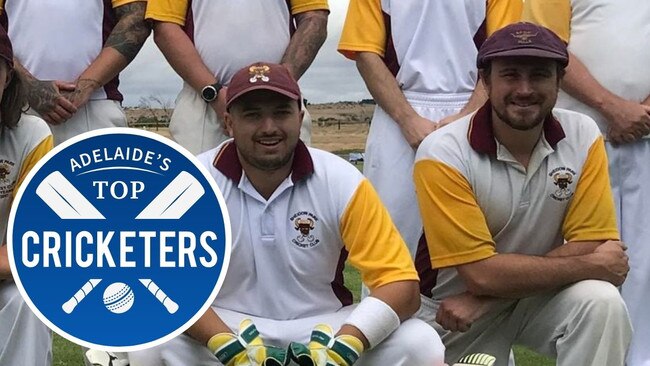 Sheidow Park's Sean McLaughlin (right) leads the wicket takers in Adelaide's top cricketers rankings. Picture: Supplied