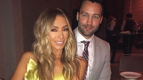 Nadia and Jimmy Bartel split in 2019. Picture: Instagram