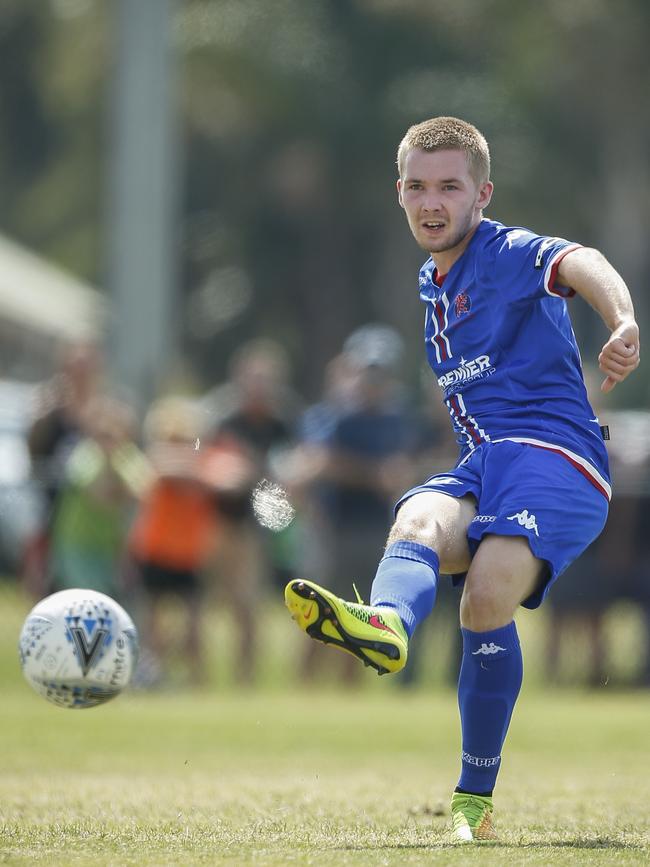 Callum Goulding in action for Langwarrin.