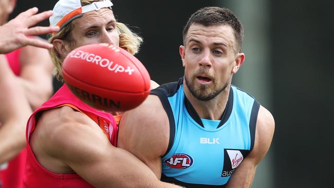 Former Richmond star Brett Deledio will play his first game in a year. Picture. Phil Hillyard