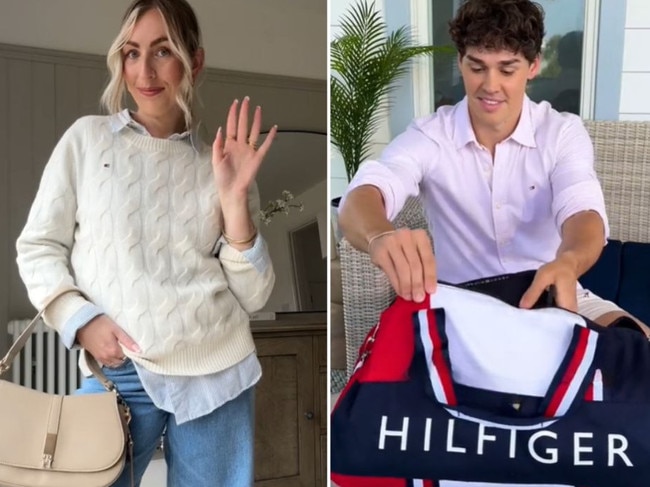 Prices are slashed at Tommy Hilfiger. Picture: TikTok @tommyhilfiger