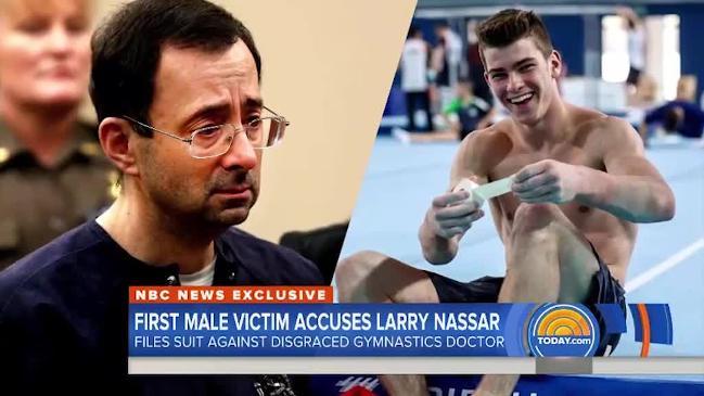 Larry Nassar's first male accuser speaks out