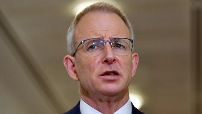 Communications Minister Paul Fletcher spoke out about Scott Morrison’s religious discrimination bill proposal. Picture: Getty Images