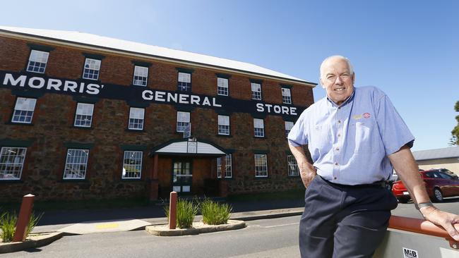 The Morris General Store in Swansea, Tasmania, has been run by the family of Jim Morris for 150 years. Picture: MATT THOMPSON