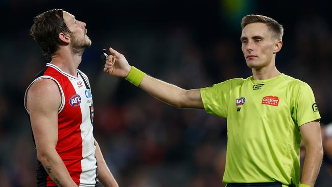 AFL umpiring is in the spotlight (Photo by Michael Willson/AFL Photos via Getty Images)