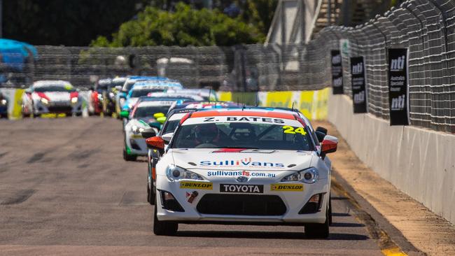 Teenager Zach Bates has been one of the best in the Toyota 86 Series. Picture: Rhys Vandersyde