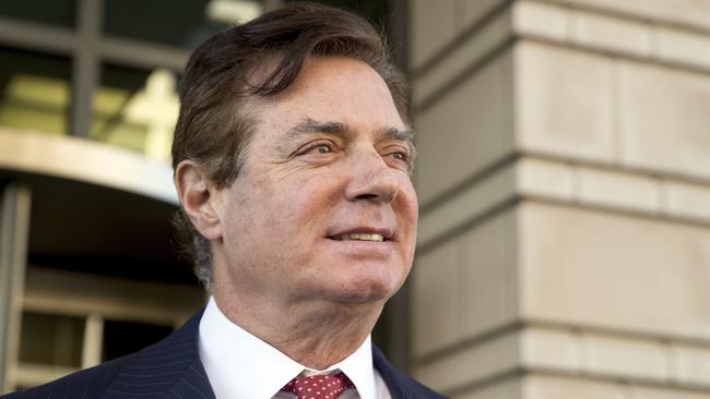 Paul Manafort has been accused of attempted witness tampering. Picture: AP.