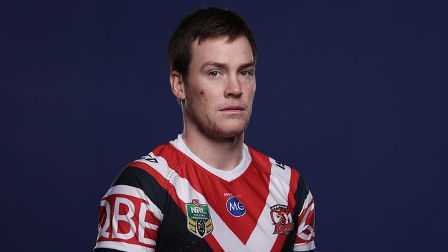 Sydney Roosters Luke Keary poses for a portrait ahead of the 2018 NRL Grand Final. Picture: Brett Costello