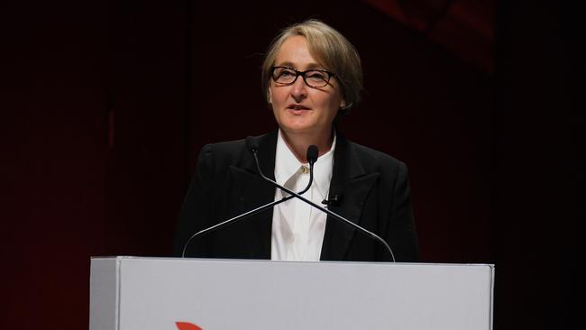 Qantas chief executive Vanessa Hudson said the program was the “biggest expansion” in the programs history. Picture: NCA NewsWire / Luis Ascui
