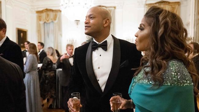 “Our focus really is right now making sure we’re saving lives,” Maryland Governor Wes Moore said. Picture: Saul Loeb/AFP