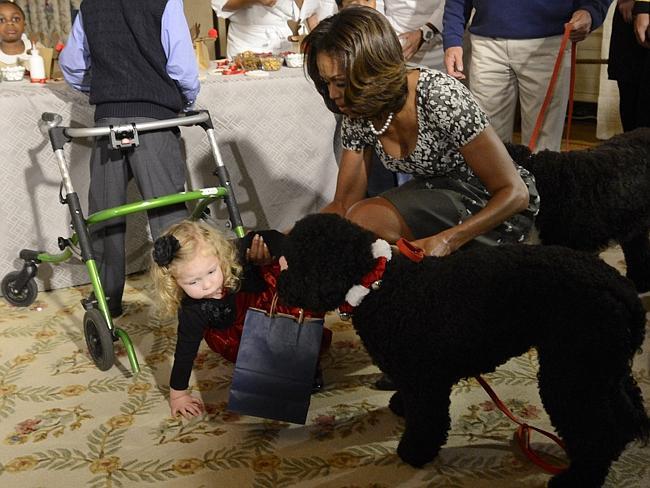 Michelle Obama to the rescue.