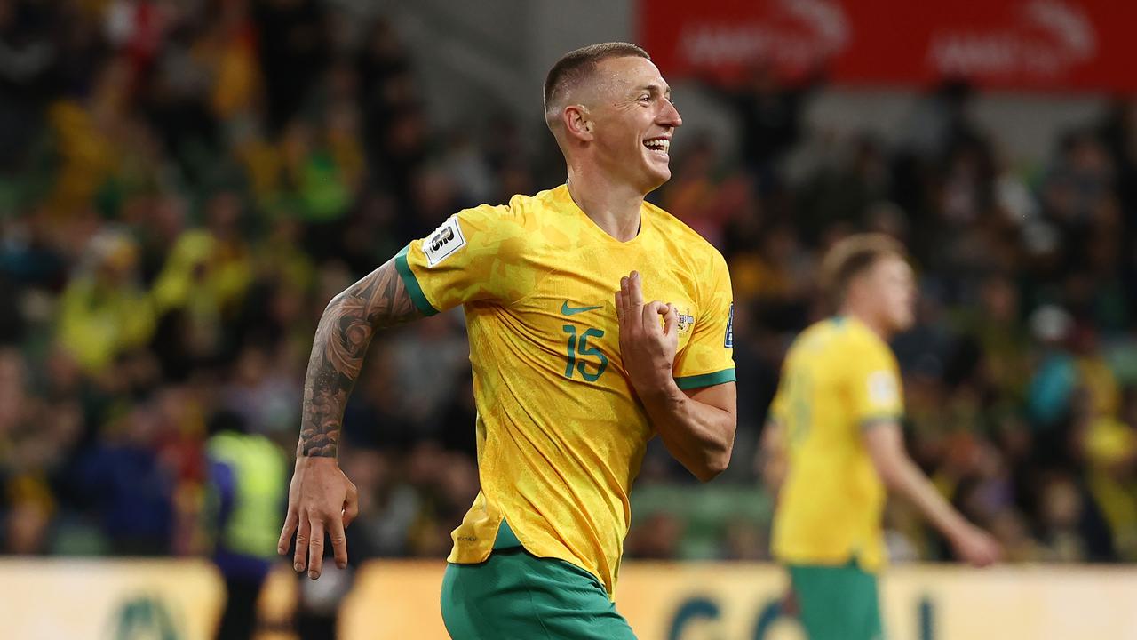 Mitchell Duke is the top scorer among current Socceroos, and he’s got three in his last three games.