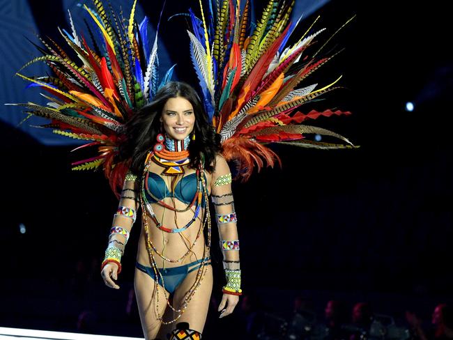 Adriana Lima says the backstage atmosphere can get heated. Picture: Matt Winkelmeyer/Getty Images