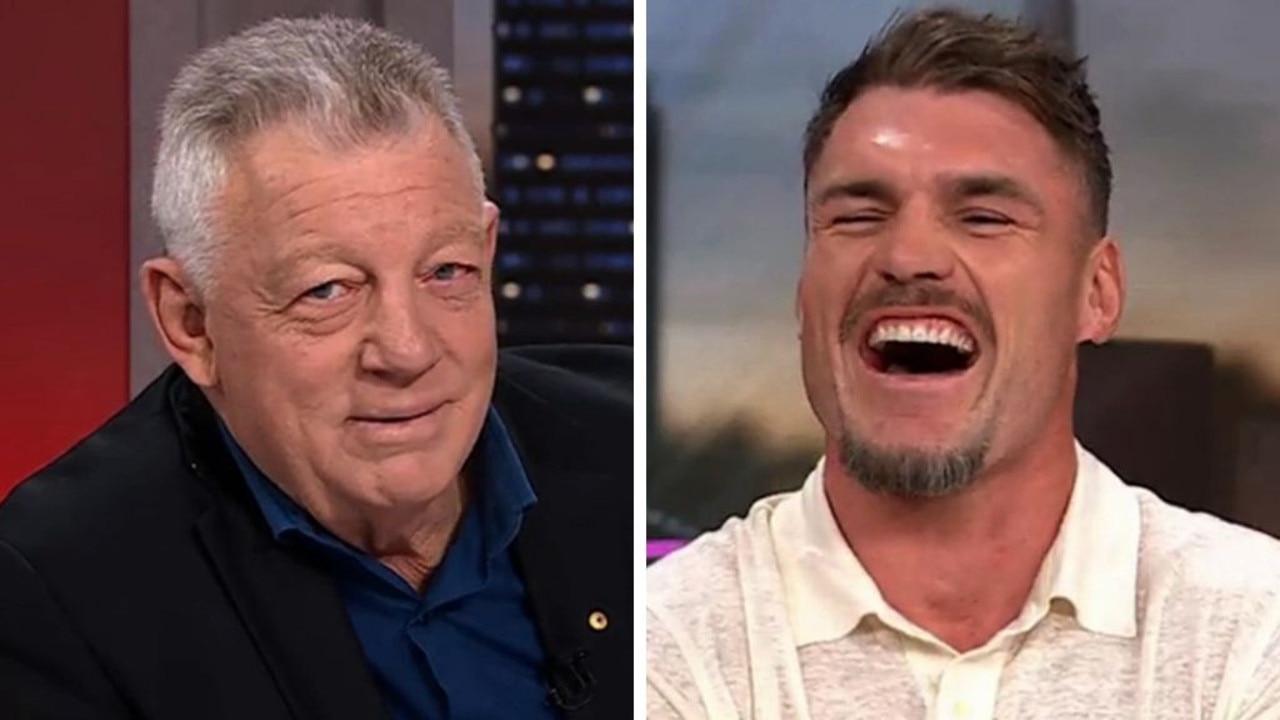 Roosters star ‘gives it to Gus Gould’ on TV