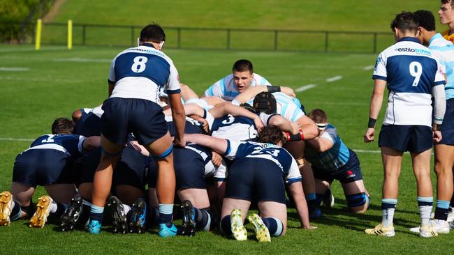 Action from the final day of the 2024 Australian Schools Rugby Championships. Picture: Anthony Edgar.