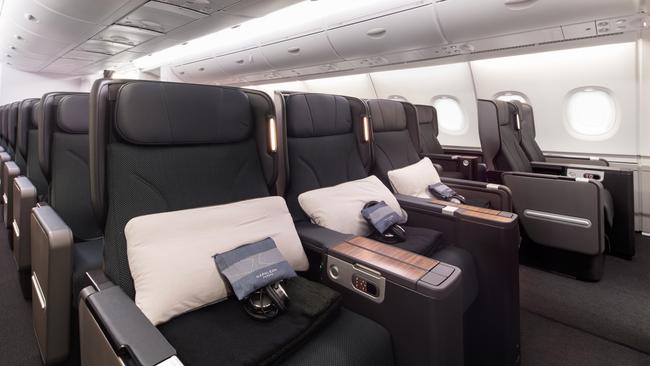 Passengers like the A380’s roomy and quiet cabin. Picture: Supplied