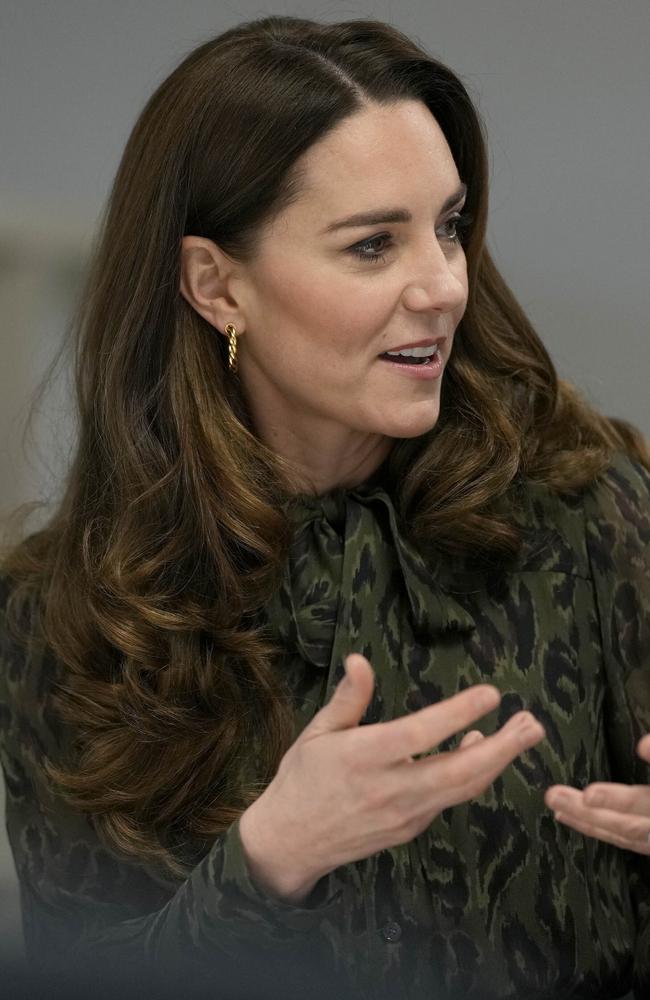 Catherine, Duchess of Cambridge, and her cheap earrings. Picture: Getty Images