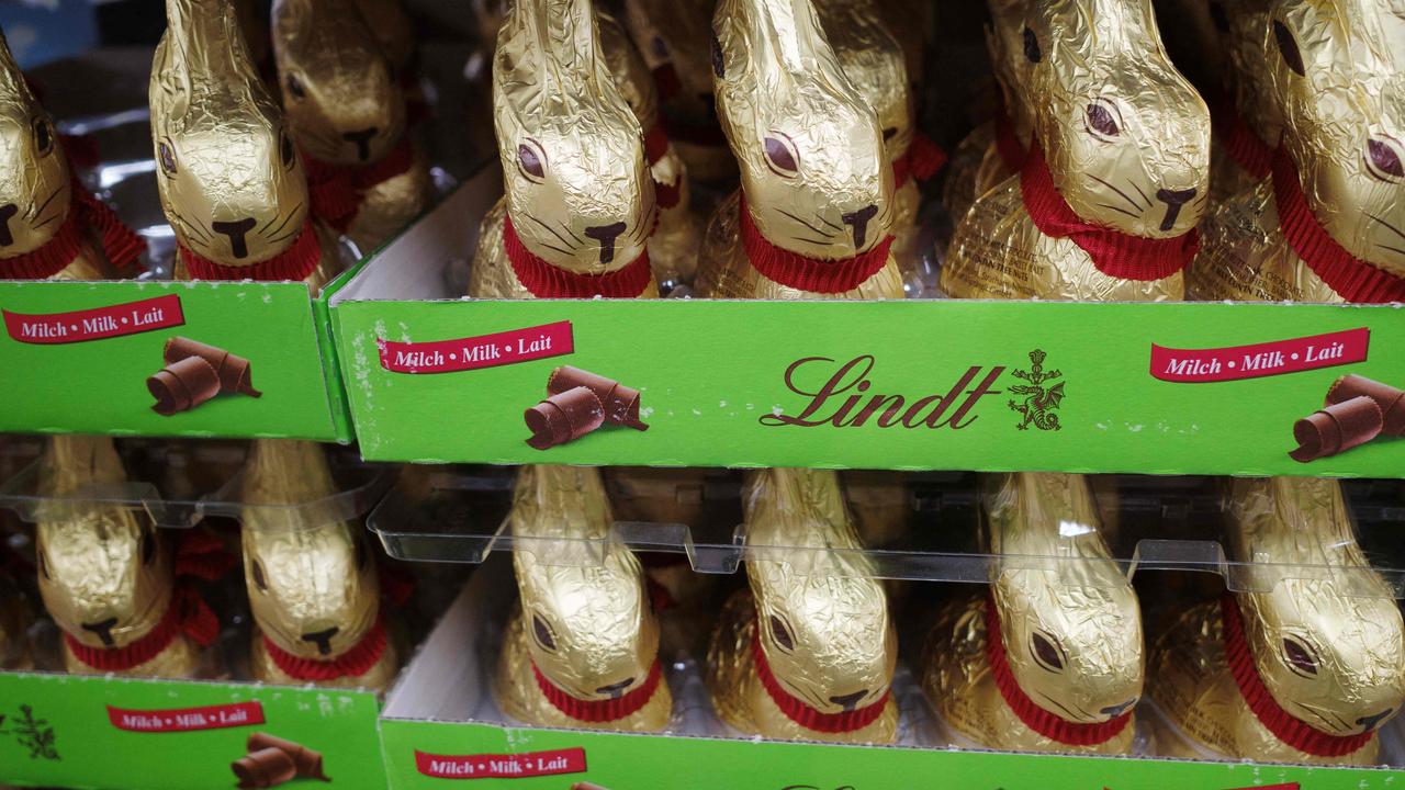 Lindt bunnies shave made it to the US. (Photo by MANDREL NGAN / AFP)