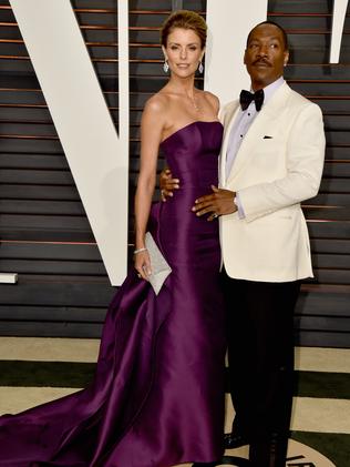 Paige Butcher and Eddie Murphy. Picture: Pascal Le Segretain