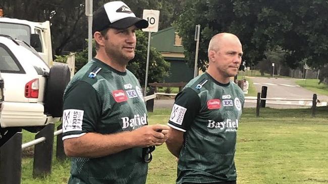 NRL legend Geoff Toovey (right) has joined rugby club Warringah Rats as assistant coach for the 2021 Shute Shield season.