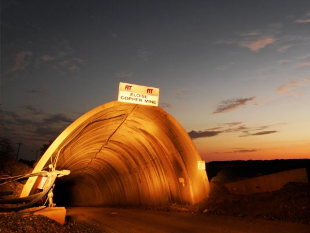 Eloise Copper Mine, 70km southeast of Cloncurry. Picture: Supplied/FMR Investments
