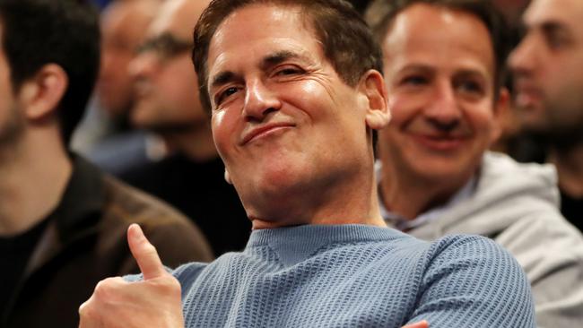 Dallas Mavericks owner Mark Cuban. Photo: AFP.