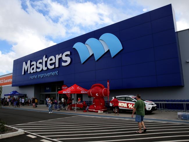 The Masters store in Rouse Hill, NSW.