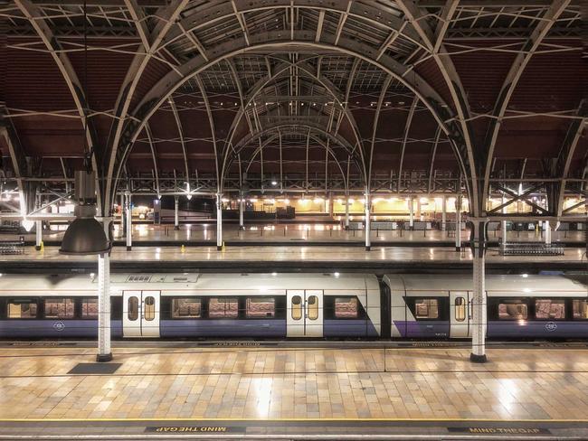 Elizabeth line test train at Paddington station. Picture: Crossrail