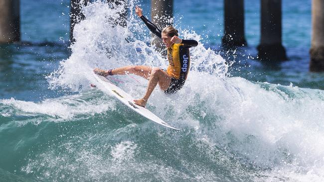 Steph Gilmore has eyes on a fourth title win this year. Picture: Supplied.