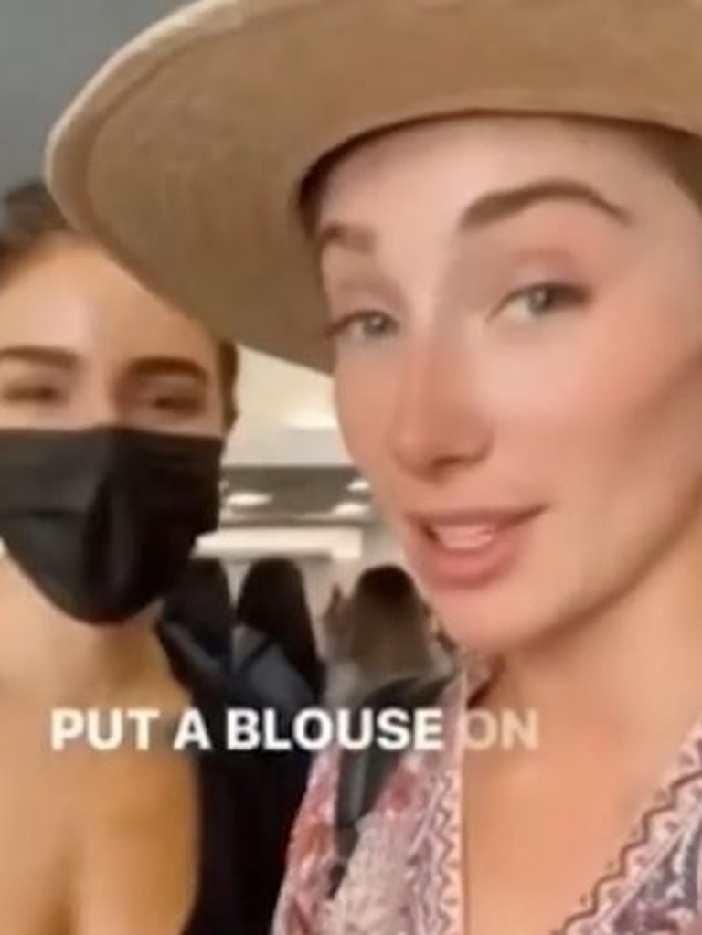 Aurora Culpo took to Instagram to share the incident and her sister Olivia's outfit