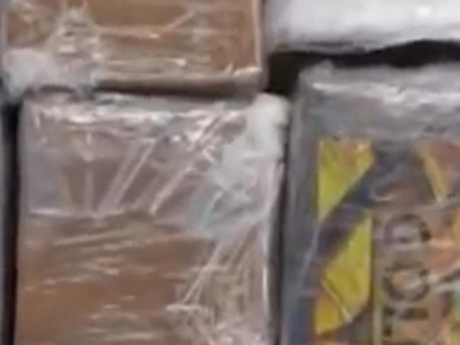 More than a tonne of cocaine was seized in Peru.