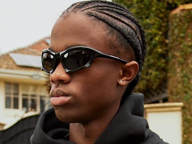 Nathan Mwanza, 23, was allegedly stabbed to death during a violent rampage at a Wyndham Vale bus stop about 8pm on Wednesday Picture: Instagram