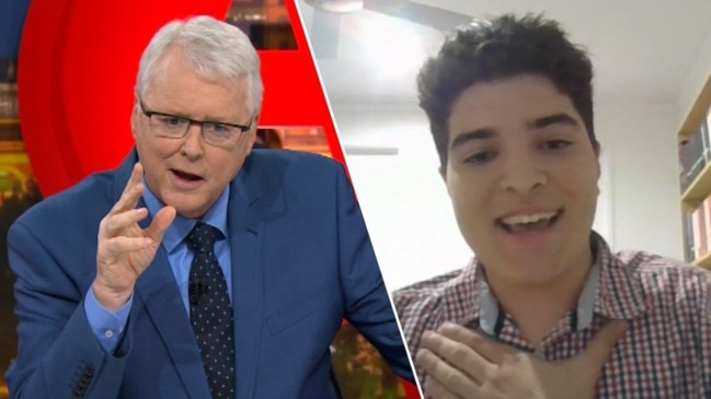 'That’s a really embarrassing question': University student lashes Tony Jones (Q&A)